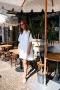 Panel Shirt Mini Dress